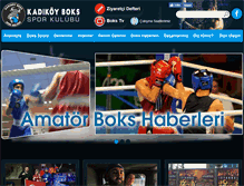 Tablet Screenshot of kadikoyboks.com